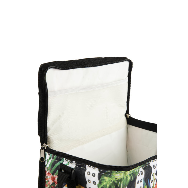 Excelsa picnic/lunch cooler bag Tropical Chic polyester 7 lt multicolor