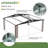 14 Ft. W X 12 Ft. D Outdoor Metal Storage Shed