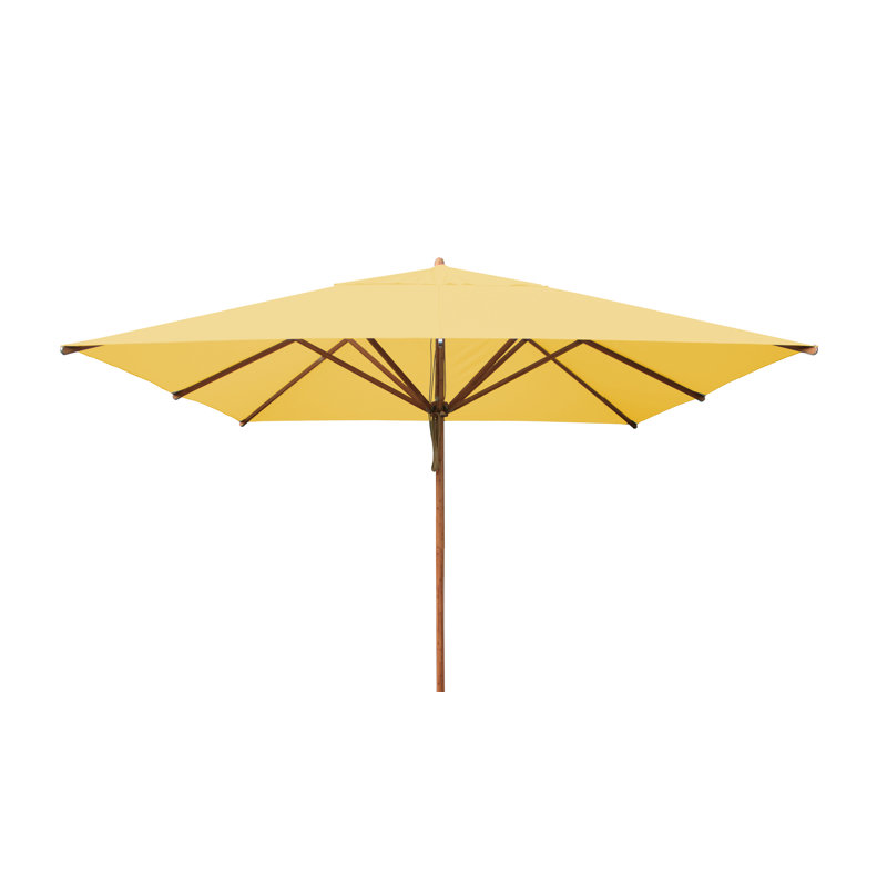 Yadira Market Parasol, Harvest Wheat, 260 cm W x 260 cm D