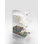 Classic Acrylic Topping Dispenser Clear with Notch