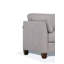 Fauteuil en cuir (assemblé)