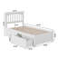 Lit plateforme en bois massif avec pied de lit et tiroirs de rangement Huntsville-1245553947-1245553922