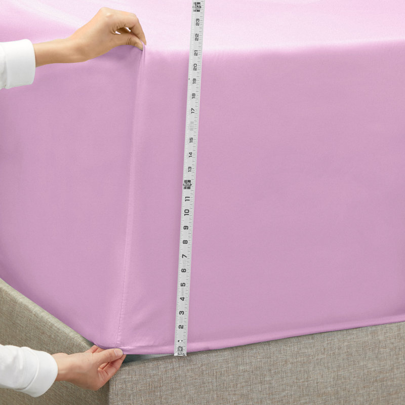 Ensemble de draps luxueux en microfibre, Rêve lavande, Très grand