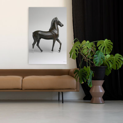 Statue romaine de cheval 1, art architectural contemporain