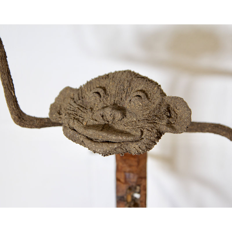 Ensemble de 2 statues de singes Graford