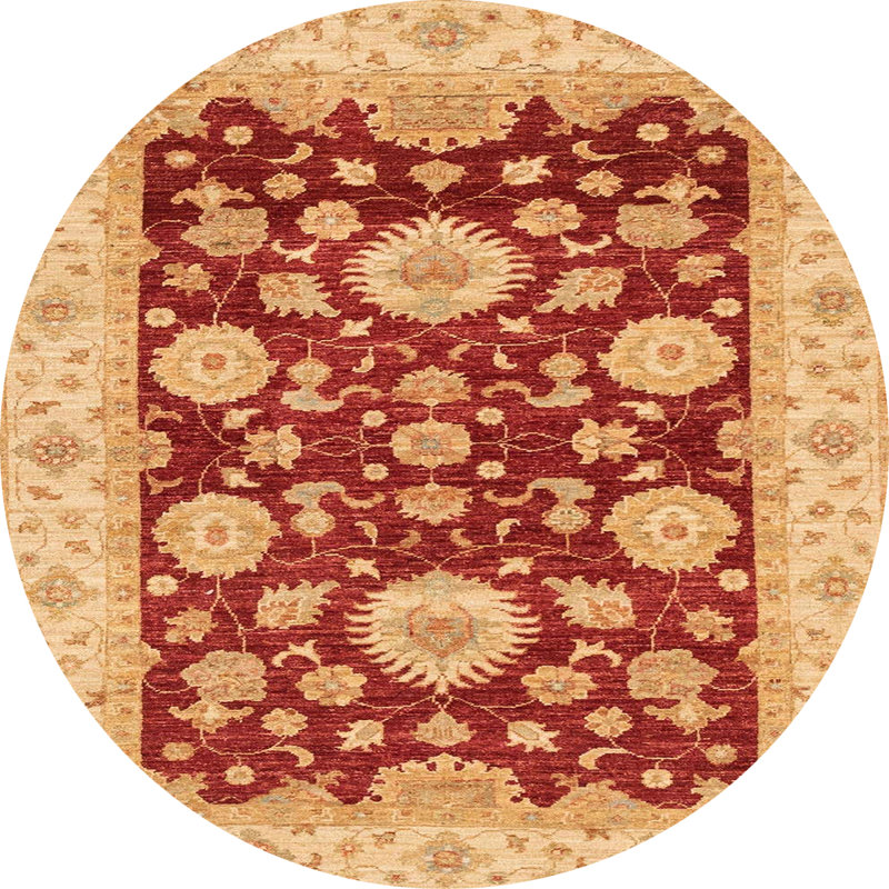 Tapis abstrait moderne 3560, Rond 3 pi