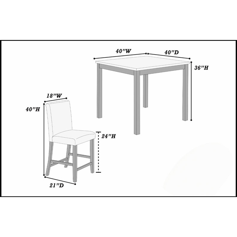 Table de présentation de style bar de style campagne avec espace de rangement spacieux pour une salle à manger élégante et fonctionnelle