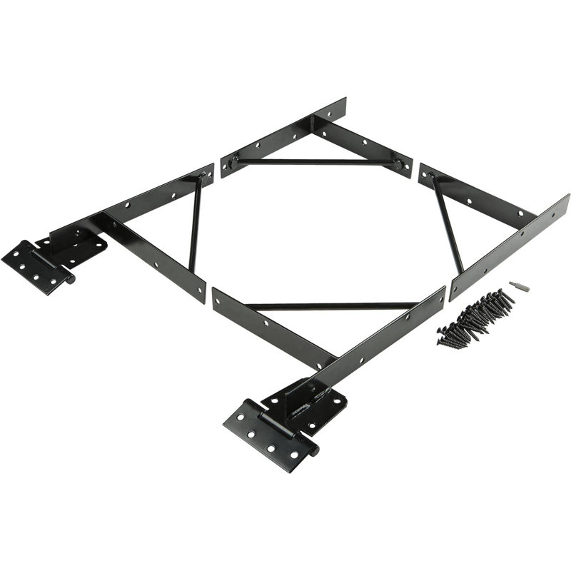 National Hardware Black Metal Gate Frame