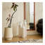 Vase de style moderne, vase en métal 3 pièces pour la maison