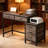 Computer Desk with Drawer Cabinet-451503659