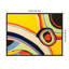 «Retro Bright Abstract True Color 2» par Grant Mahr, reproduction d'art sur toile encadrée