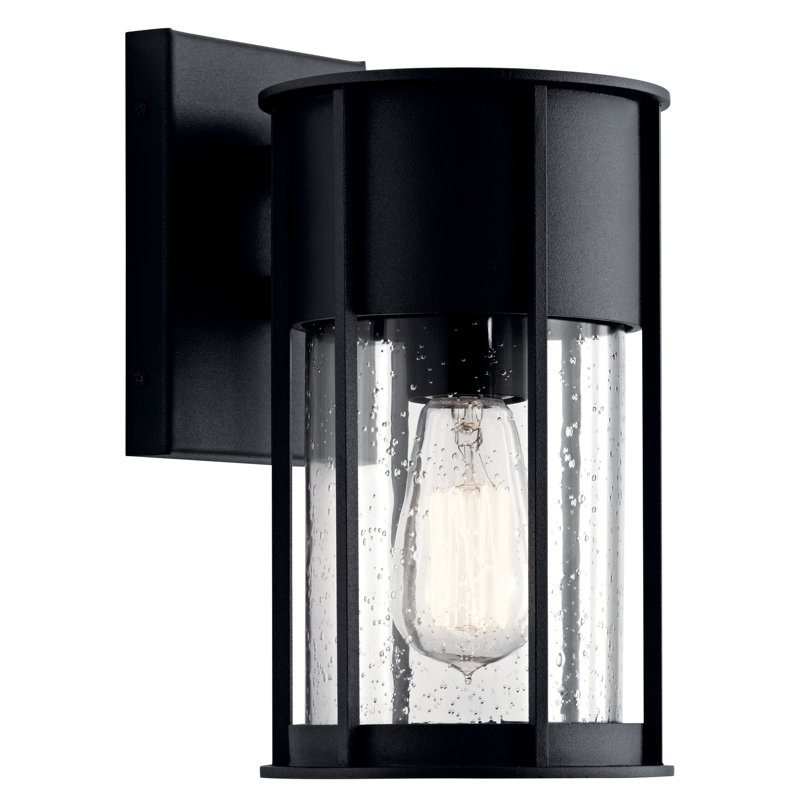 Griswalde Wall Light, Black, 11" H x 6" W x 8" D