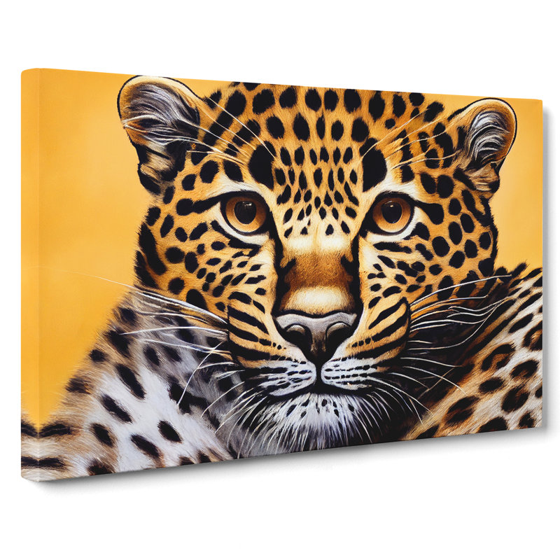 Beguiling Leopard - Wrapped Canvas, 40cm H x 60cm W x 3cm D