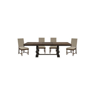- Person Trestle Dining Set