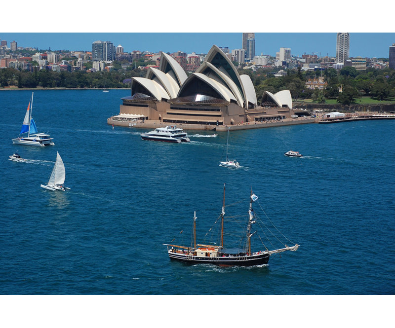 Sydney Opera House, 12'' H x 18'' W