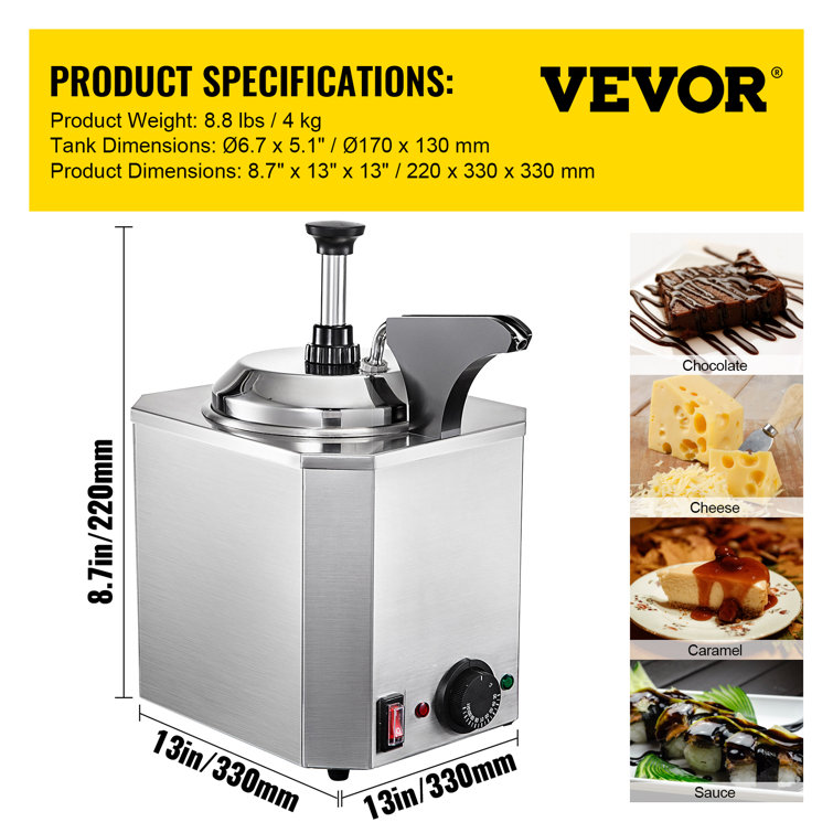 VEVOR Stainless Steel Warmers, Heaters, Burners And Servers