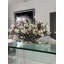 Stylish Glass Planter With White Magnolias