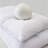 Medium Support Goose Feather Bed Pillows Set of 2, Gusseted Hotel Pillows with Diamond Quilted Design-129387765