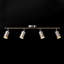 Ensemble de rail d'éclairage 4 lumières 30 "Sarva-73823244-73823245