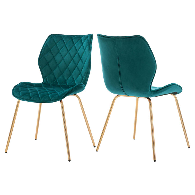 Schiavo upholstered chair, Atrovirens