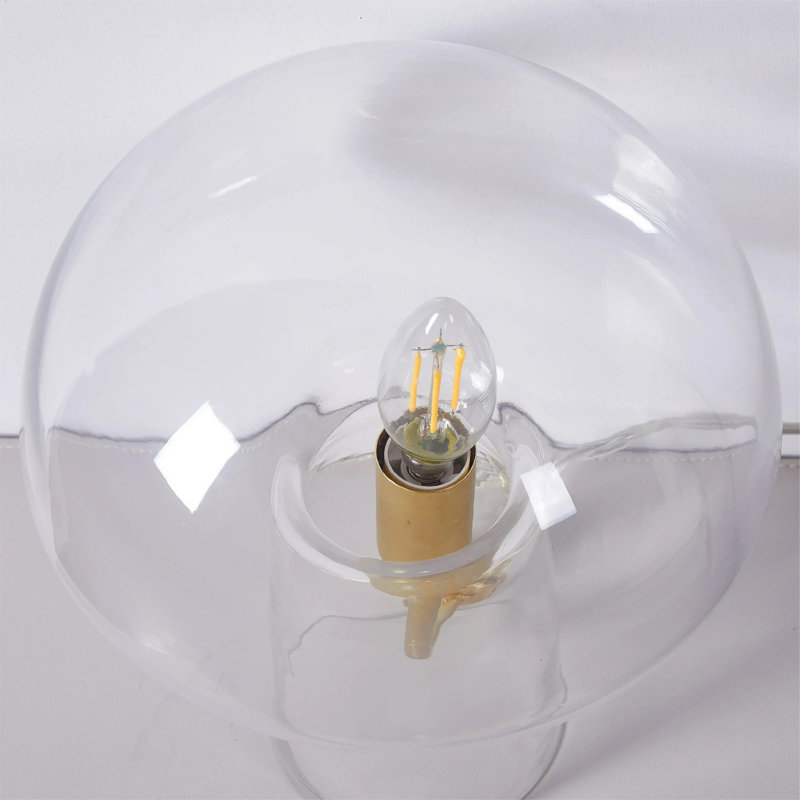  Lampe de table 12 po Modern, Clair, Clair