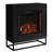 Black Electric Fireplace