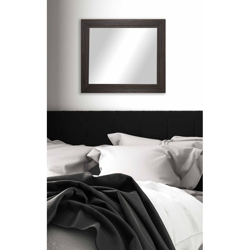Miroir d'appoint Ommo, Expresso, 17,75 po x 17,75 po