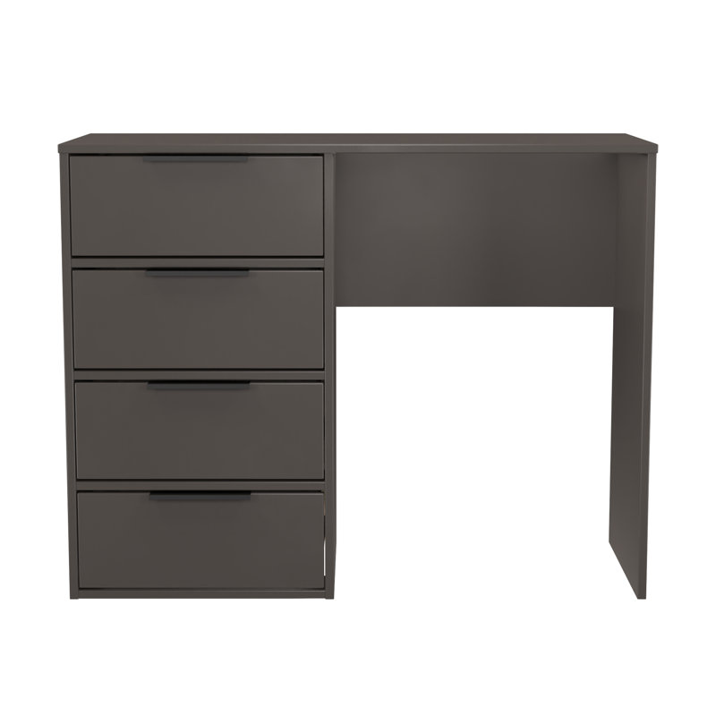 Turah 4 Drawer Vanity  (Ready Assembled), Graphite