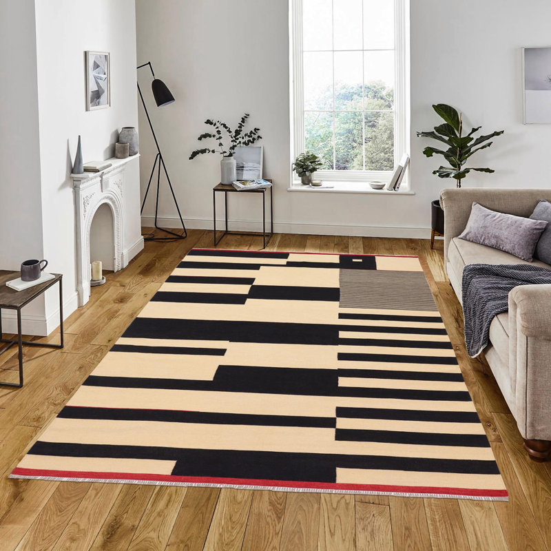 Wool Striped Rug
