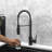 Modern Faucet Stylish Milano One-Handle Pull Down Kitchen Faucet-42689618
