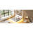 King Size, White, Platform Canopy Bed, Led, Various Bedroom Themes Under Bed Nightstand, Led Lighting, Contemporary Aesthetic-811897745