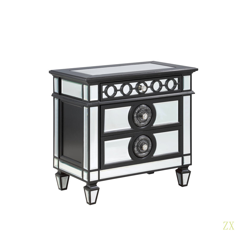 Table de chevet à miroir Varian II