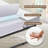 Folding Rollaway Bed with Mattress - 75" x 31" Portable Single Cot, 5" Memory Foam Mattress, Metal Frame with Side Pocket for Adults-1165546794