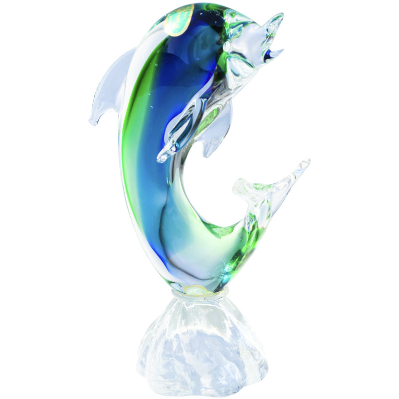 Murano Decorative Figurine Dolphin