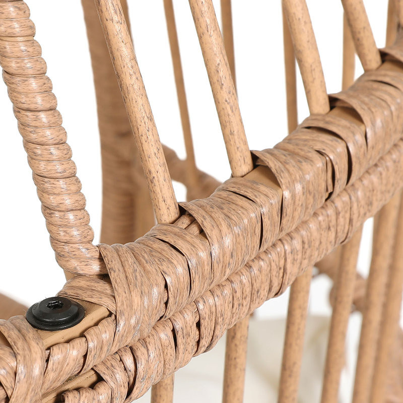 Chaise de patio avec repose-pieds Bay Isle Home ™