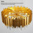 Modern chandelier crystal light fixture, E14 lights for dining room Round Crystal(55cm)-1236109319