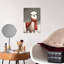 Cozy Winter Llama by Bilge Paksoylu - Wrapped Canvas Print-896276589