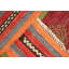 Tapis en laine à motif géométrique Kilim