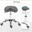 Fauteuil ergonomique pivotant à hauteur réglable