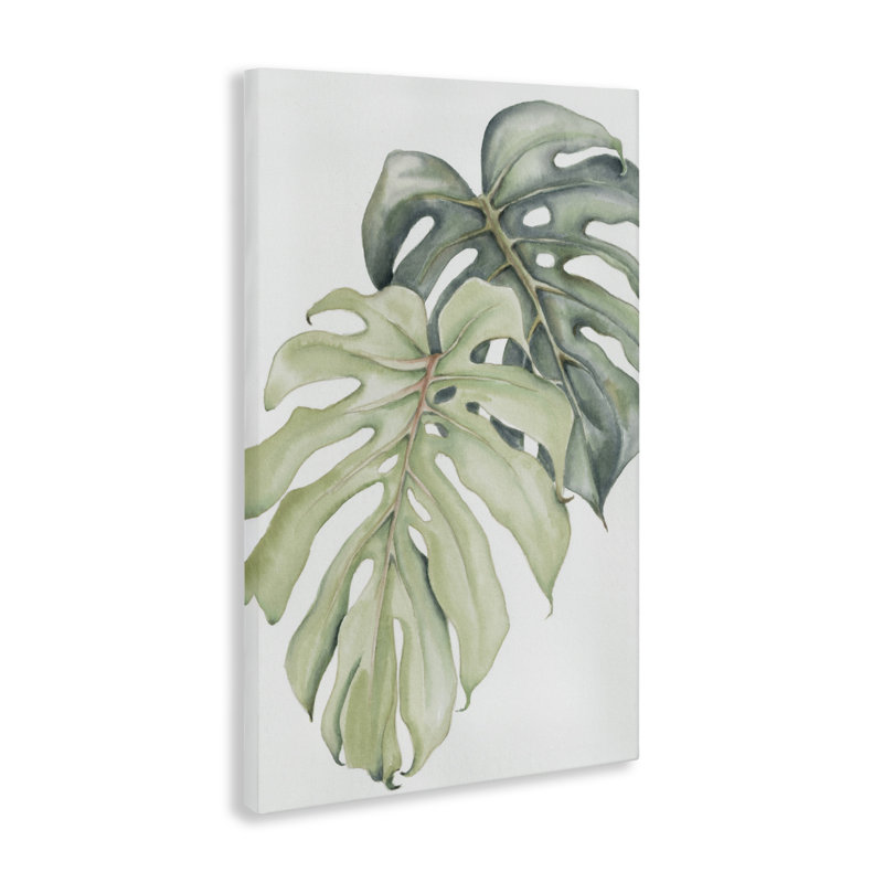 Toile Philodendron Monstera, conception par Errico & Slyp, H 24 po x l 16 po