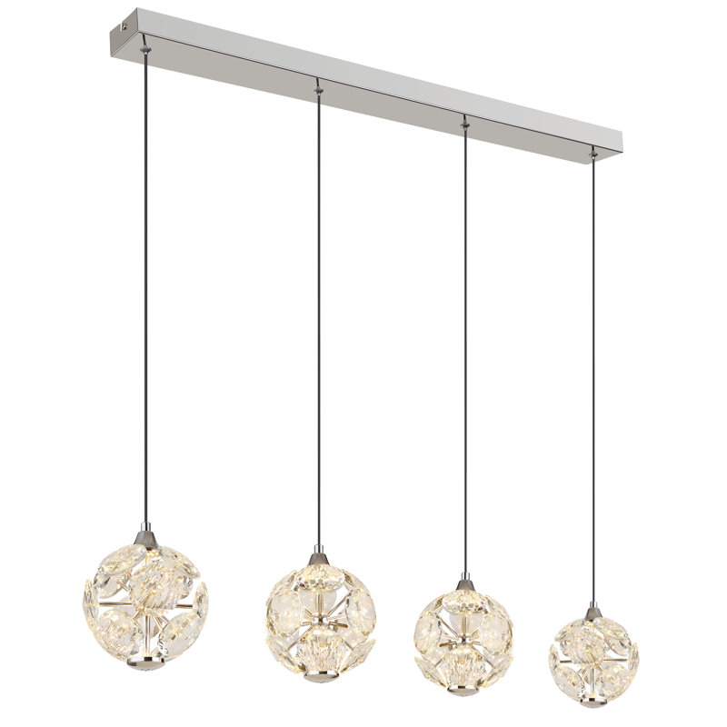 Bekam 1 - Light Chrome LED Pendant