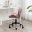 Chaise de bureau touffetée pivotante, mauve-608115835