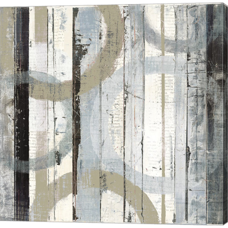 «Neutral Zephyr I» par Mike Schick, impression sur toile tendue, H 24 po x l 24 po x P 1,5 po