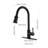 Single Handle High Arc Pull Out Kitchen Faucet,Single Level Stainless Steel Kitchen Sink Faucets With Pull Down Sprayer
