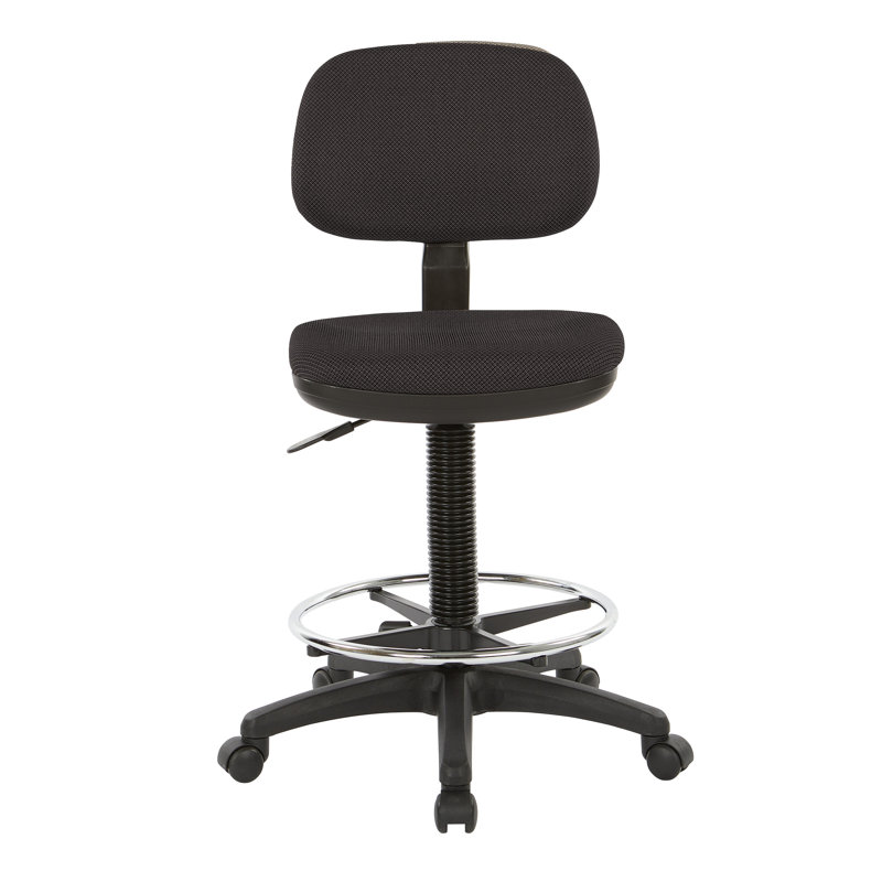 Work Smart Drafting Chair, Diamond - Shale