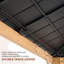 Abri de jardin permanent en bois 15 pi L 13 pi. D Pavillon de jardin
