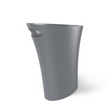 Skinny Plastic Open Waste Basket - 2 Gallons