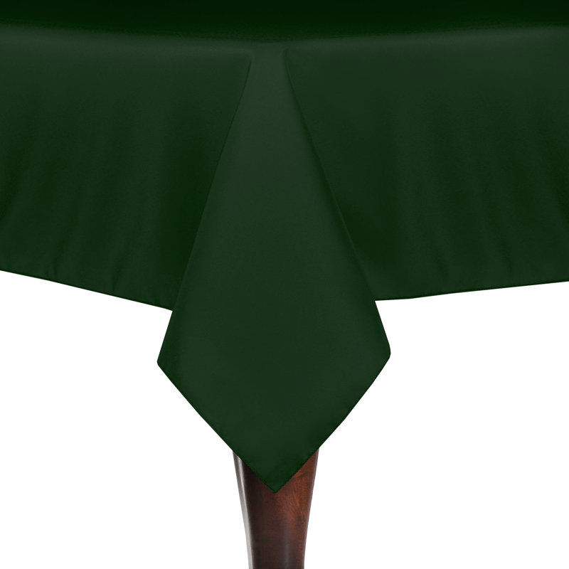 Solid Color Square Tablecloth, 90" x 60", 10, Moss