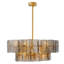 Chandelier Silvano Smoke Glass
