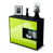 Anthracite/High-gloss green